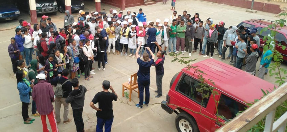 Hilfseinsatz in Madagaskar